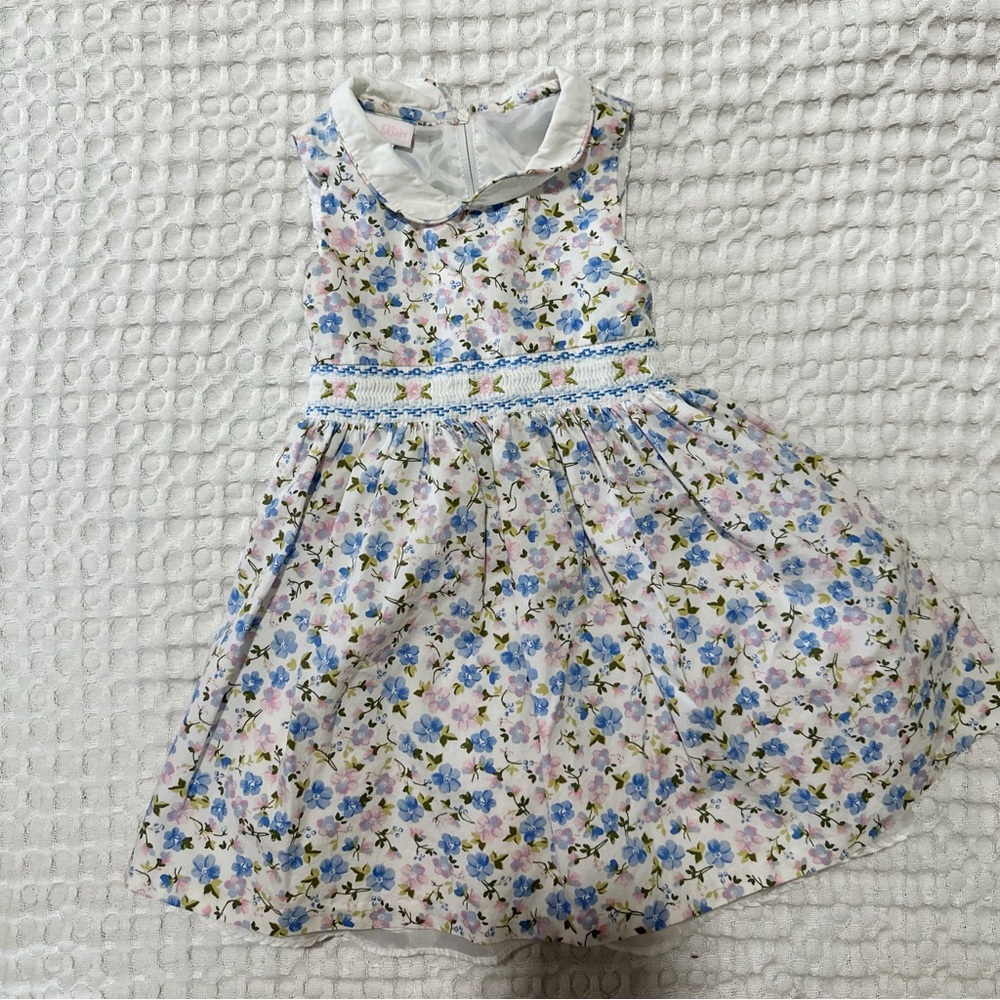 Bonnie Baby floral tie back dress 24mo